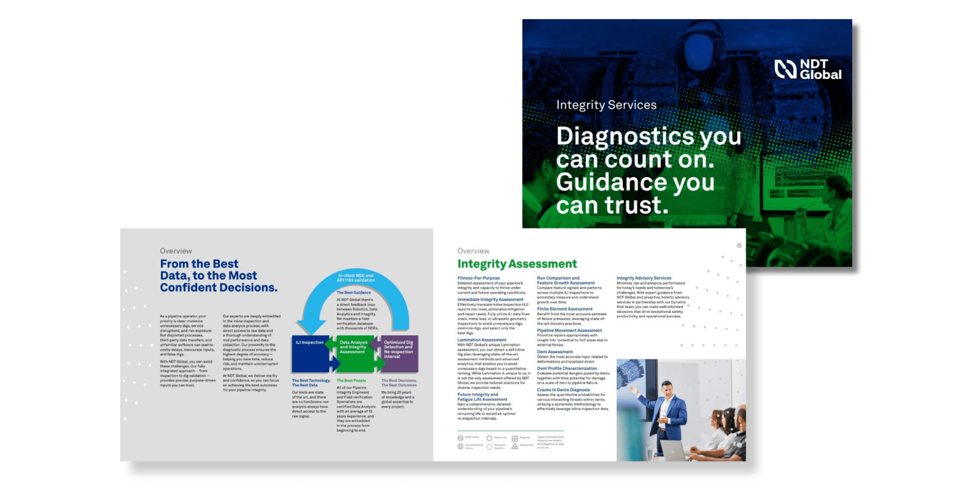 Pipeline Integrity Assessments - Amazing Gradient Background - 8K